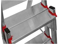 Escada de Alumínio Cavalete 4 Degraus - 2