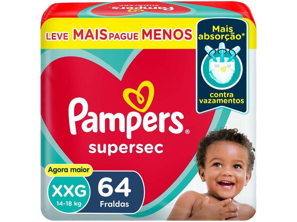 Fraldas Pampers Supersec - 1