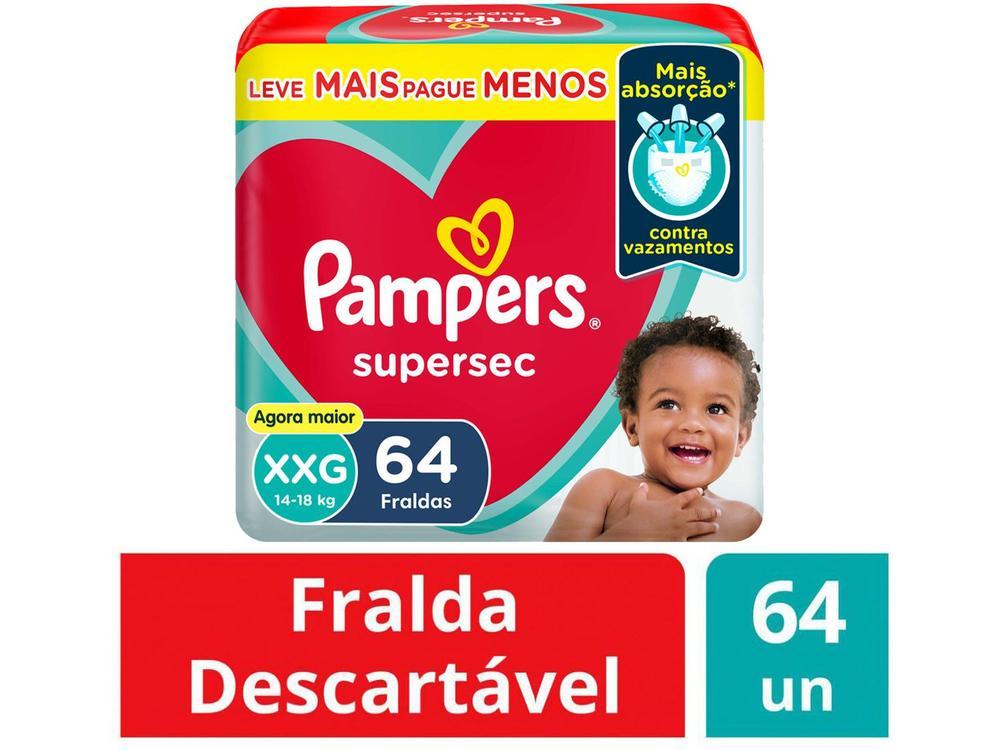 Fraldas Pampers Supersec - 2