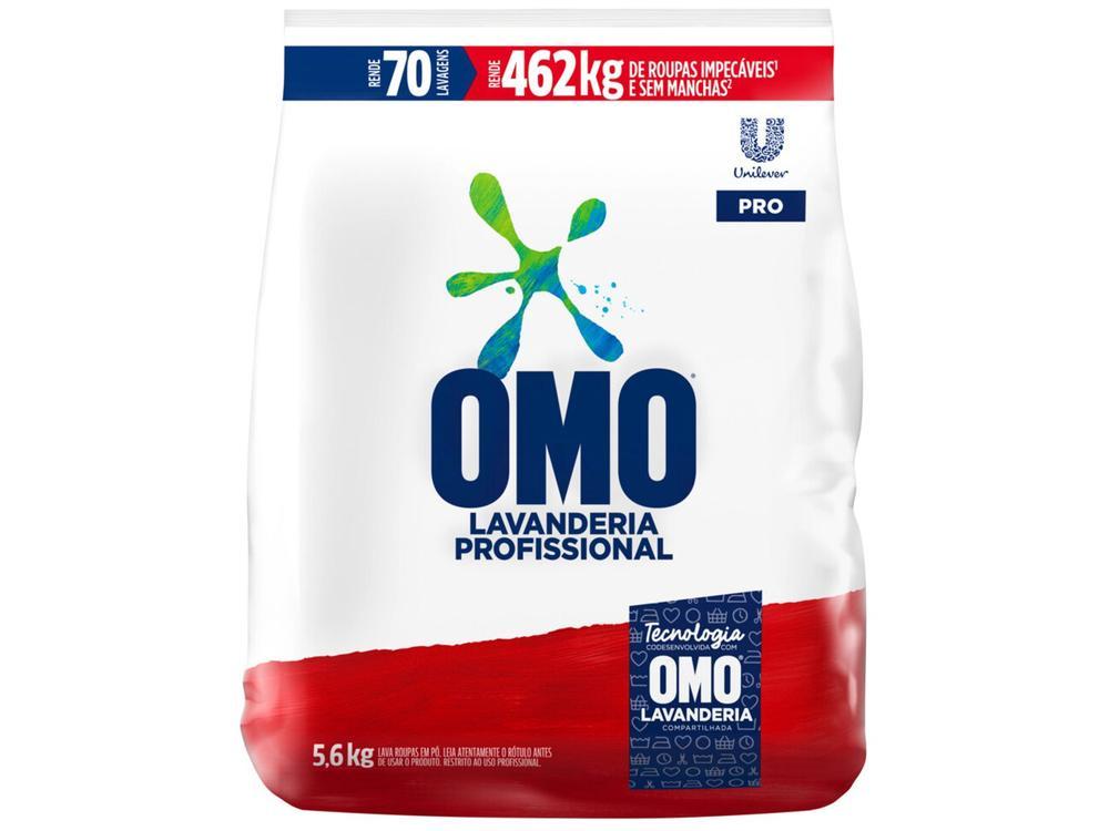 Sabão em Pó Omo Pro Lavanderia Profissional 5,6kg - 1