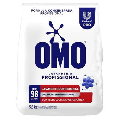 Sabão em Pó Omo Pro Lavanderia Profissional 5,6kg