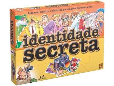 Jogo Identidade Secreta Tabuleiro