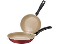 Conjunto de Frigideiras Antiaderente Tramontina de Alumínio Turim 20198760 Vermelha 2 Peças - 4