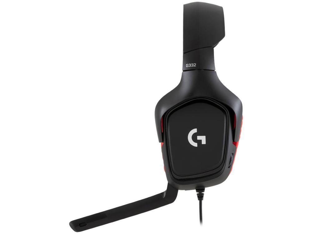 Headset Gamer Logitech G332 PC PS4 Xbox One Preto - 3