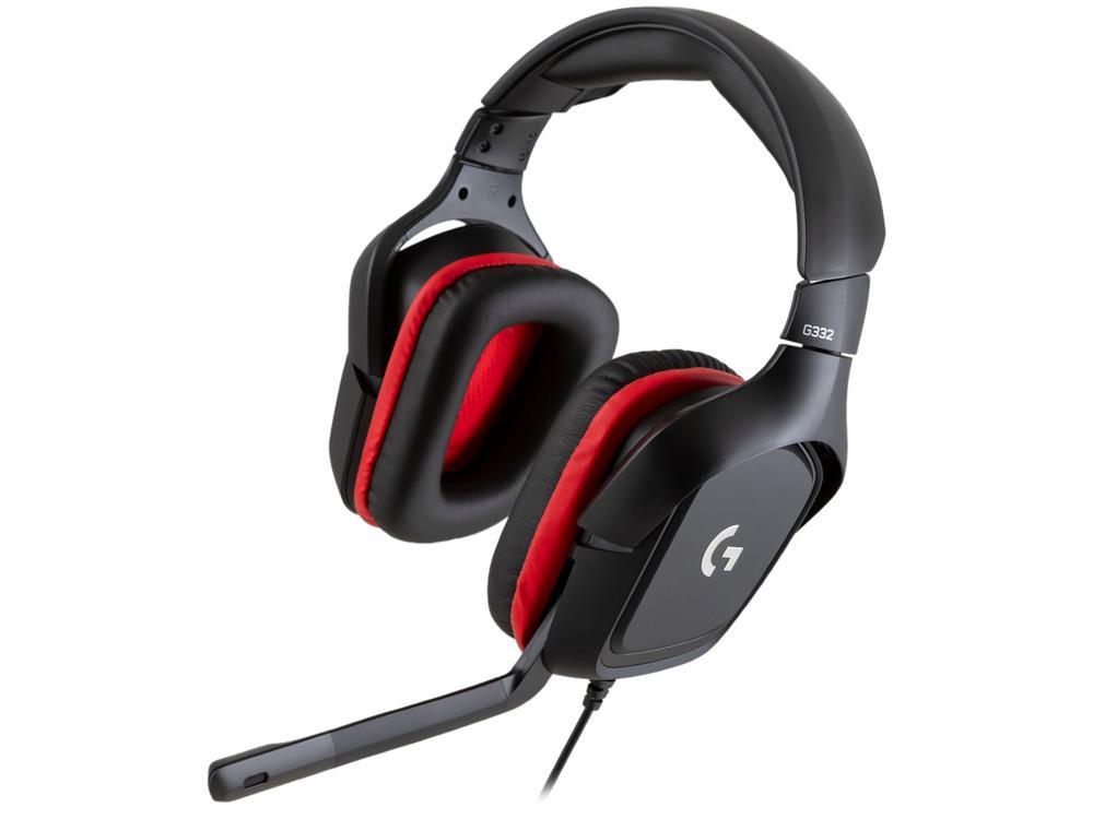 Headset Gamer Logitech G332 PC PS4 Xbox One Preto - 4