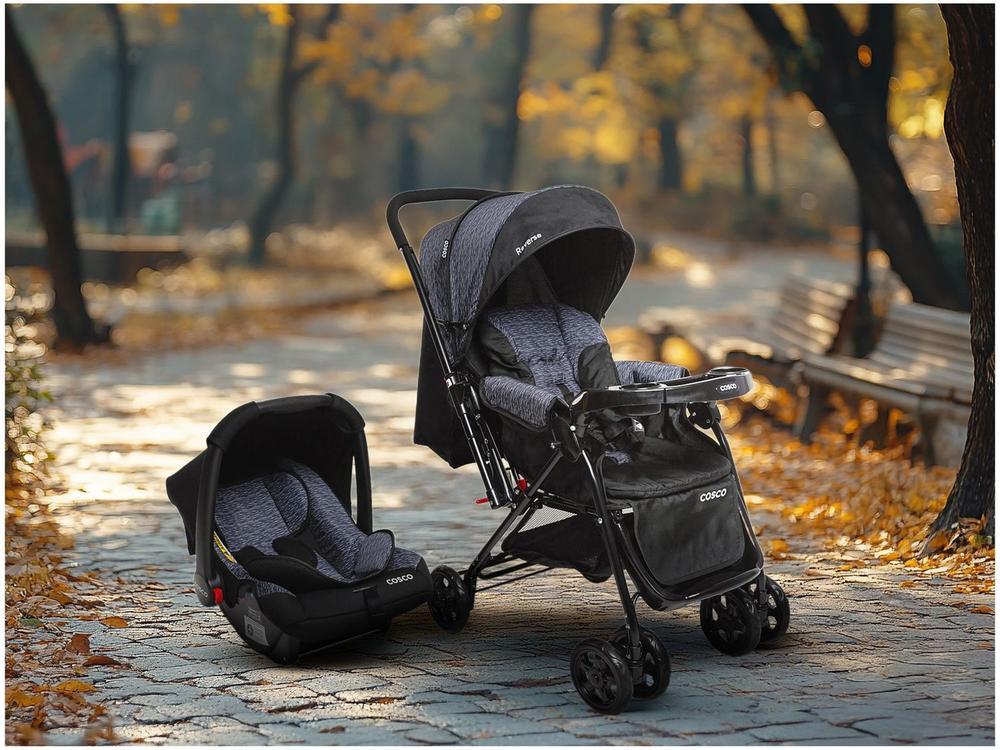 Carrinho de Bebê com Bebê Conforto Cosco Kids - 2