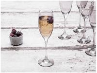 Jogo de Taças para Champanhe Vidro 190ml 6 Peças - 3