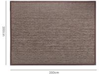 Tapete Liso Retangular Fênix Triângulos - 5