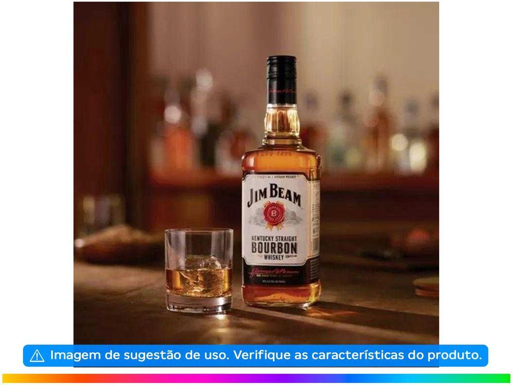 Whisky Jim Beam White Bourbon 4 Anos Americano - 12