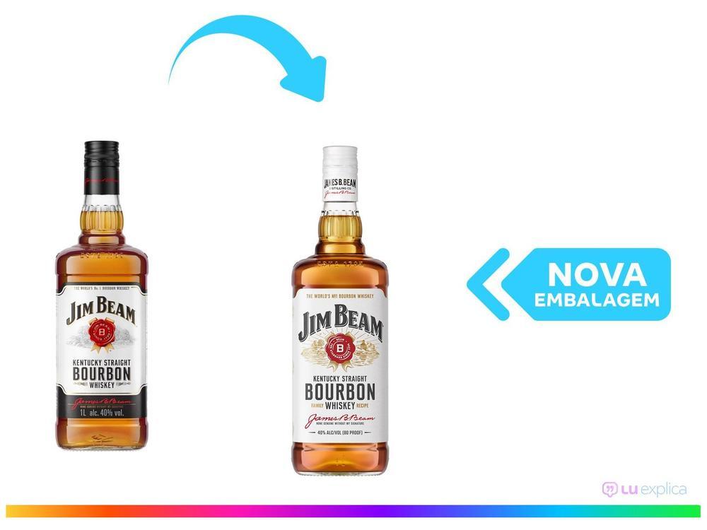 Whisky Jim Beam White Bourbon 4 Anos Americano - 3