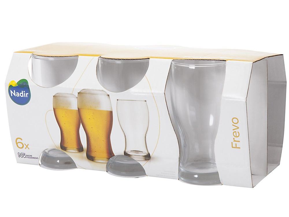 Jogo de Copos de Vidro para Cerveja 220ml - 4