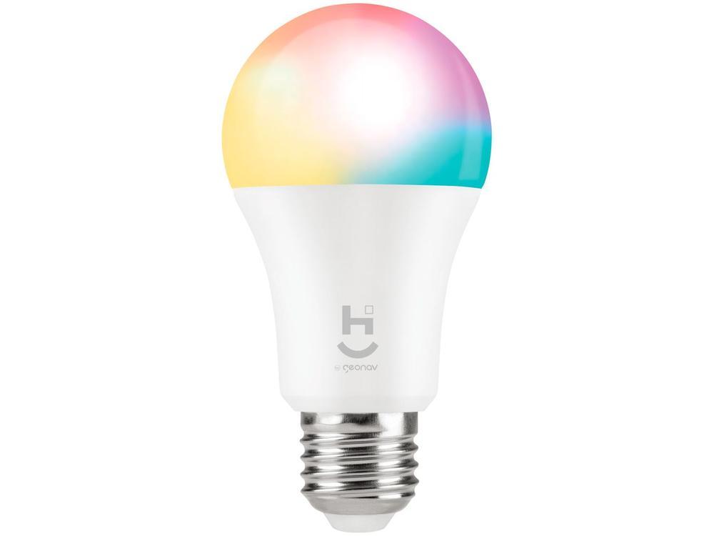 Lâmpada LED Inteligente 9W Wi-Fi Bluetooth RGB - 1