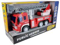 Caminhão de Bombeiro Public Heroes 6446 Fricção - 7