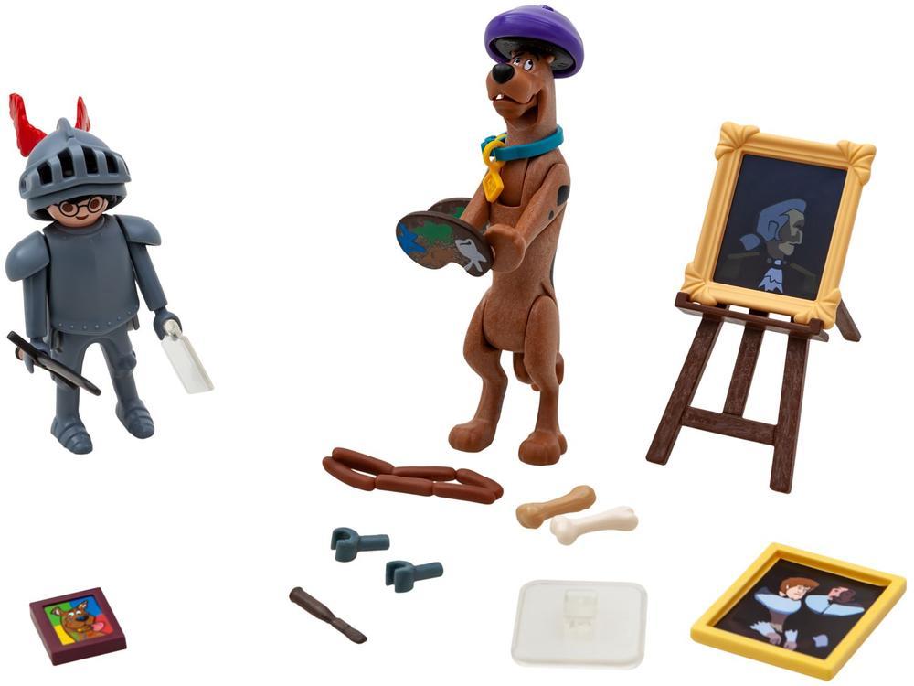 Playmobil Scooby-Doo! Aventura com Cavaleiro Negro - 2