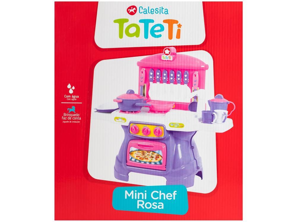 Cozinha Infantil Faz de Conta Mini Chef Rosa - 8