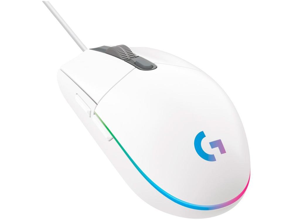 Mouse Gamer Logitech G Óptico 8000DPI 6 Botões - 1