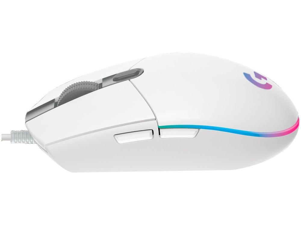 Mouse Gamer Logitech G Óptico 8000DPI 6 Botões - 5