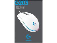 Mouse Gamer Logitech G Óptico 8000DPI 6 Botões - 6