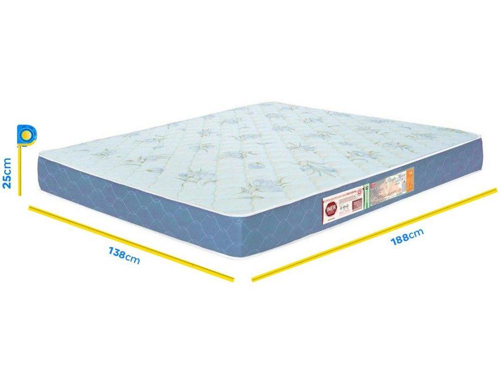 Colchão Casal Castor Espuma D-45 25cm de Altura - 6