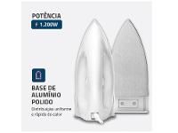 Ferro de Passar Roupa a Seco Mondial FSN-55-B - 20
