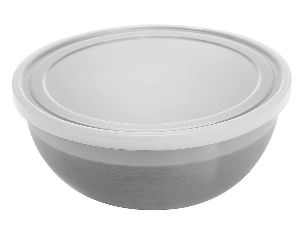 Jogo de Potes de Inox Tramontina com Tampa Redondo Freezinox 3 Peças - 7