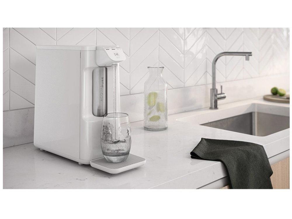 Purificador de Água Electrolux de Mesa Branco Acqua Pure4x Água Gelada Natural e Fria PE12B - 22