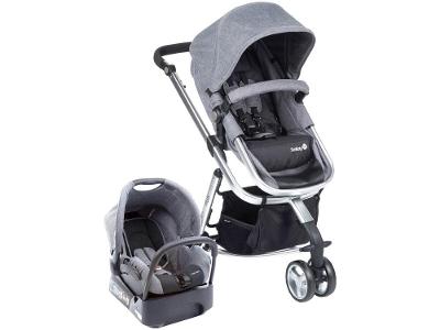 Carrinho de Bebê com Base e Bebê Conforto Safety 1st