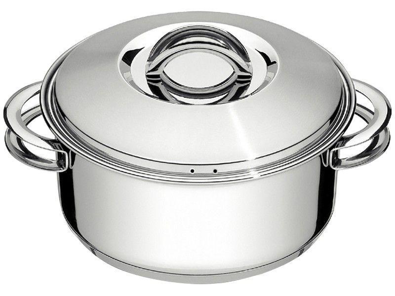 Caçarola Rasa Inox Fundo Triplo 28cm 7,1L Solar Tramontina 62503280 - 1