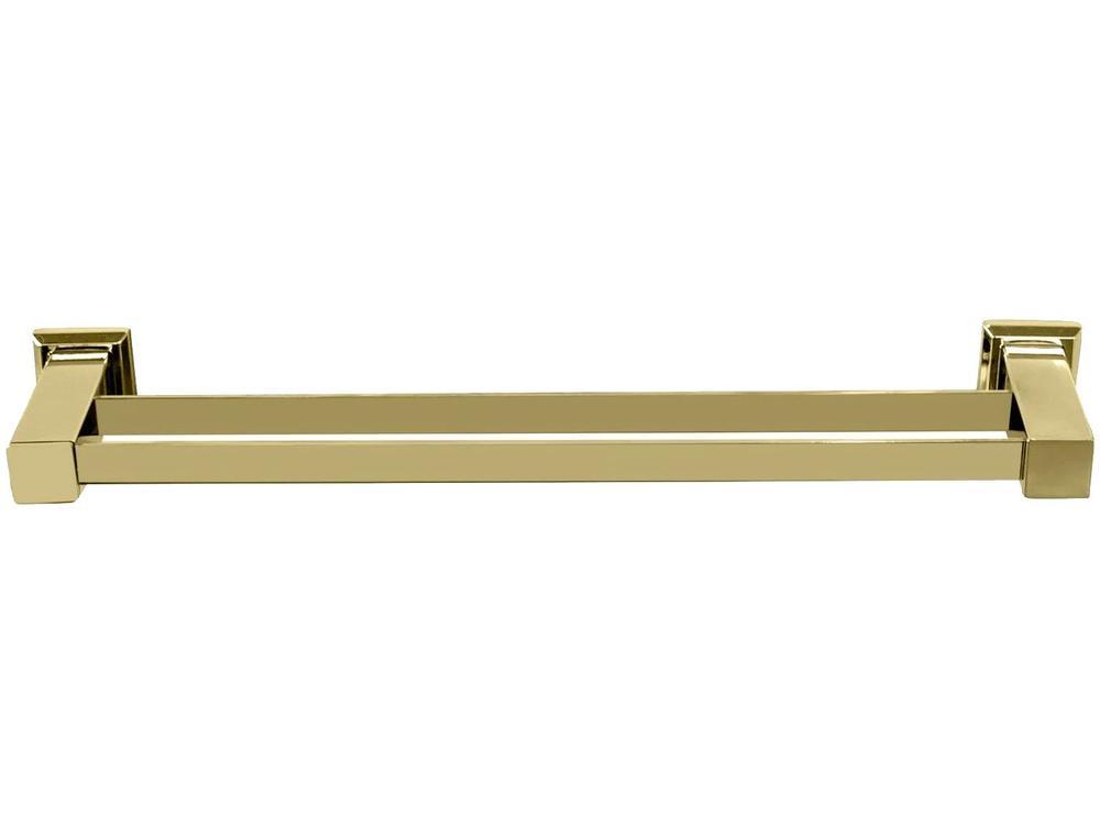 Porta-Toalha de Parede 51cm Dourado Gold - 3