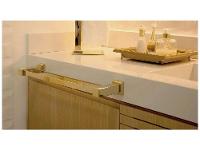 Porta-Toalha de Parede 51cm Dourado Gold - 2