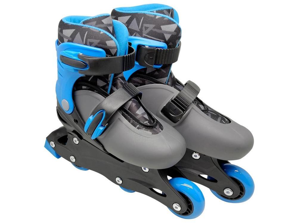 Patins In Line Infantil DM Radical Power Blue - 1