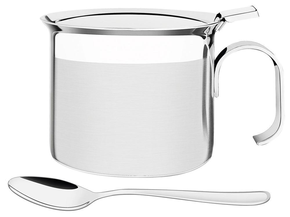 Açucareiro Inox Tramontina com Colher - 1