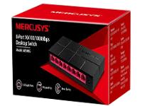 Switch 8 Portas Mercusys MS108G 10/100Mbps - 3