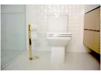Porta Papel Higiênico Chão 2 Rolos Gold GO5072 - 2
