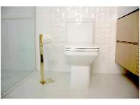 Porta Papel Higiênico Chão 1 Rolo Gold GO5075 - 2