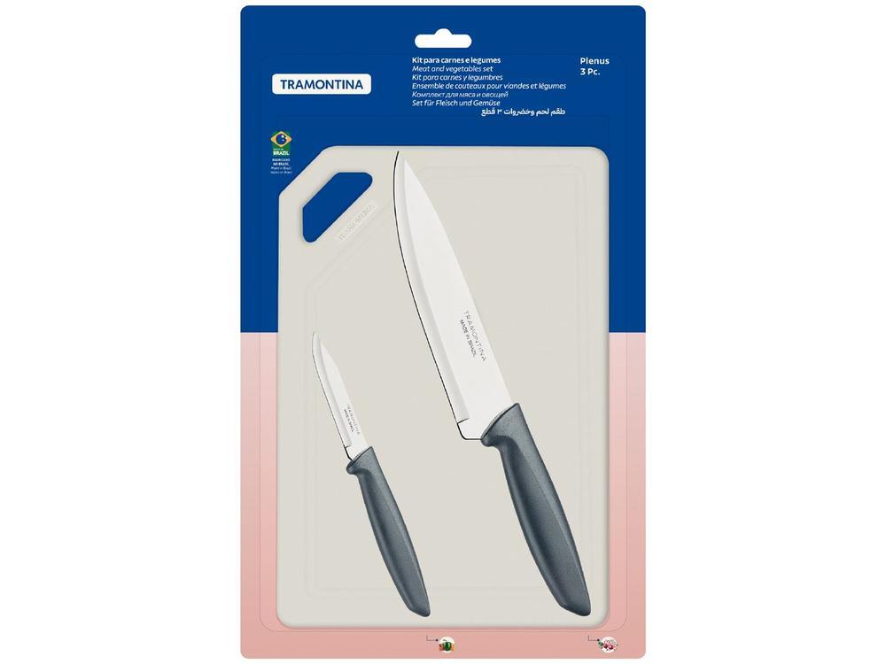 Jogo de Facas 3 Peças Tramontina - 1