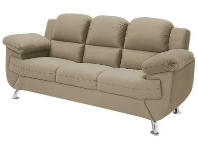 Sofá 3 Lugares Suede Spazium Linoforte