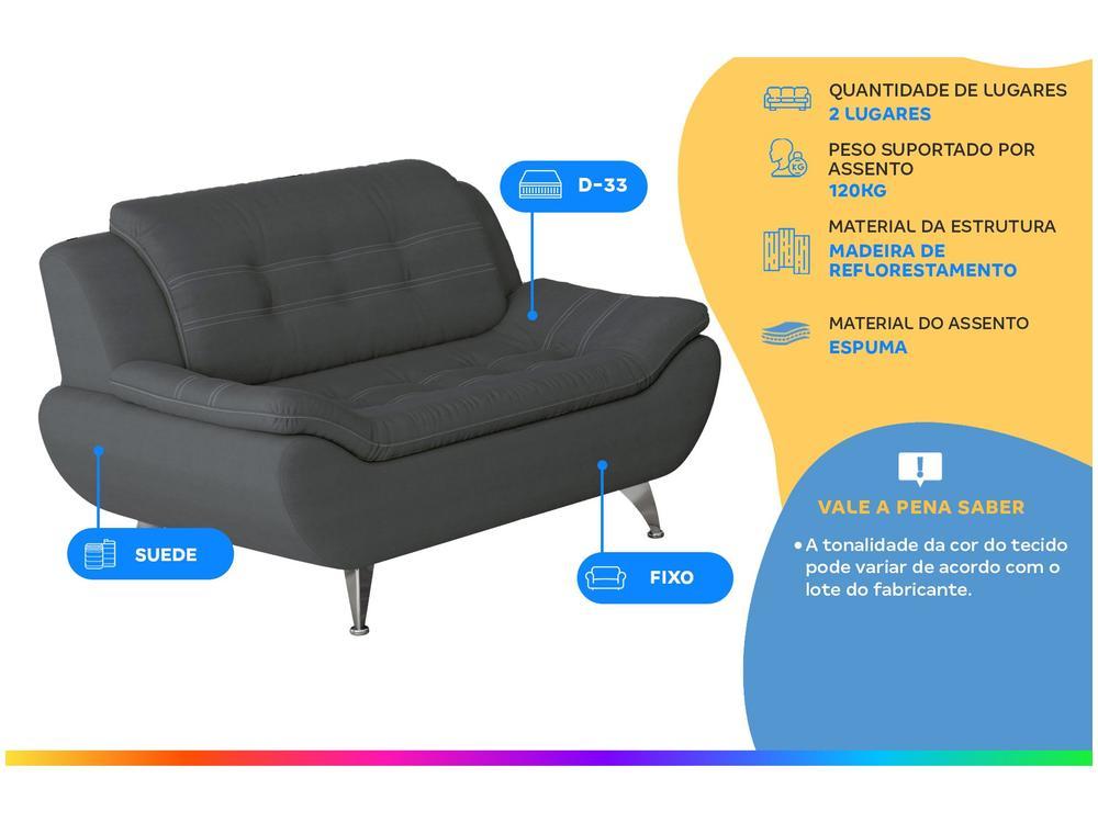 Sofá 2 Lugares Linoforte Mirage - 2