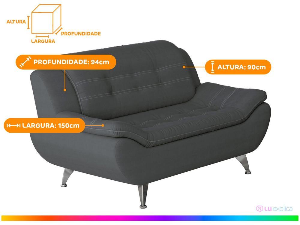 Sofá 2 Lugares Linoforte Mirage - 3