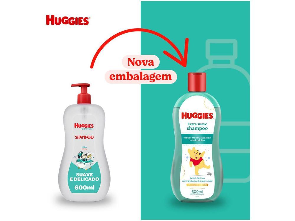 Shampoo Huggies Extra Suave 600ml - 3
