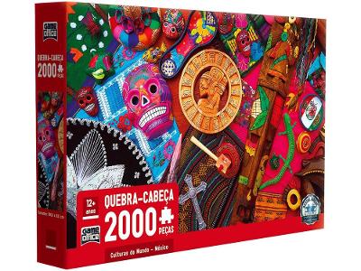 Quebra-cabeça 2000 Peças Game Office 