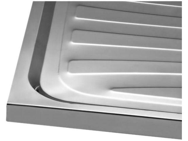 Pia de Cozinha Inox 120x52cm Ghel Plus - 4