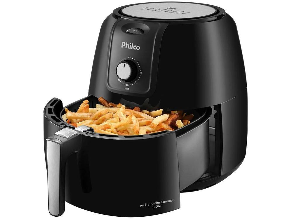 Air Fryer Philco Gourmet PFR13P Preto 7,2L com Timer - 7