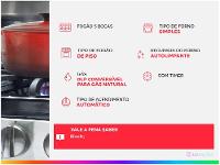 Fogão 5 Bocas Esmaltec Branco Topázio - 10