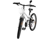 Bicicleta Infantil Aro 24 Caloi Ceci T13R24V21 - Branca com Cesta 21 Marchas Freio V-Brake