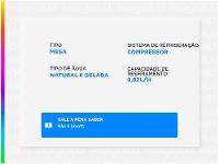 Bebedouro de Água Esmaltec de Mesa - 2