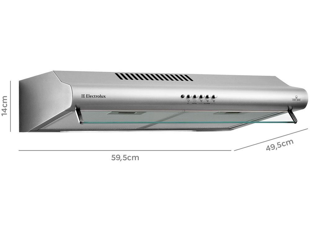 Depurador de Ar Inox Electrolux 60cm 4 Bocas - 5