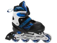 Patins In Line Infantil DM Radical Azul e Preto