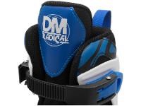 Patins In Line Infantil DM Radical Azul e Preto - 9