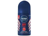 Desodorante Antitranspirante Roll On Nivea Men Active Dry Impact Masculino 50ml - 10